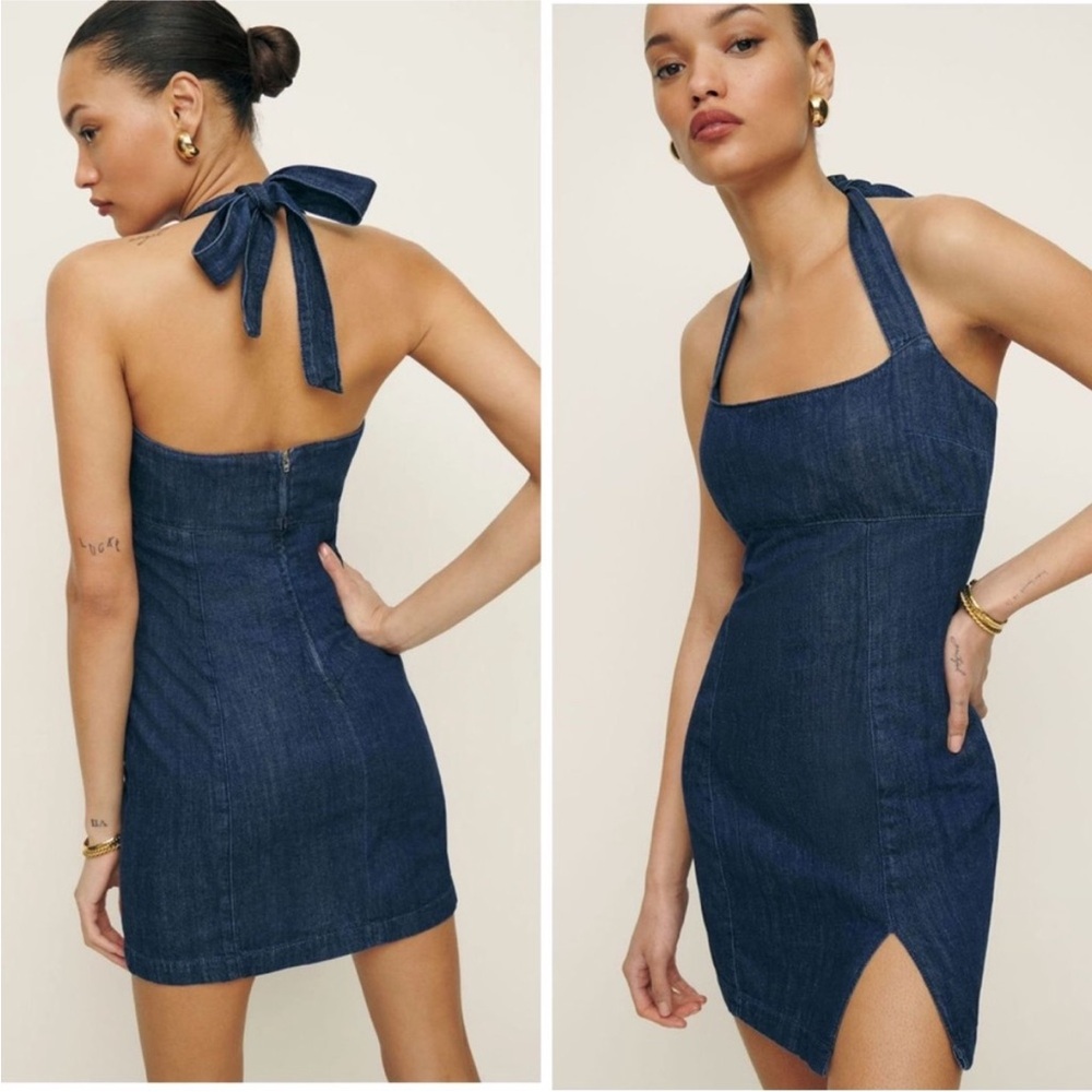 Reformation denim dress